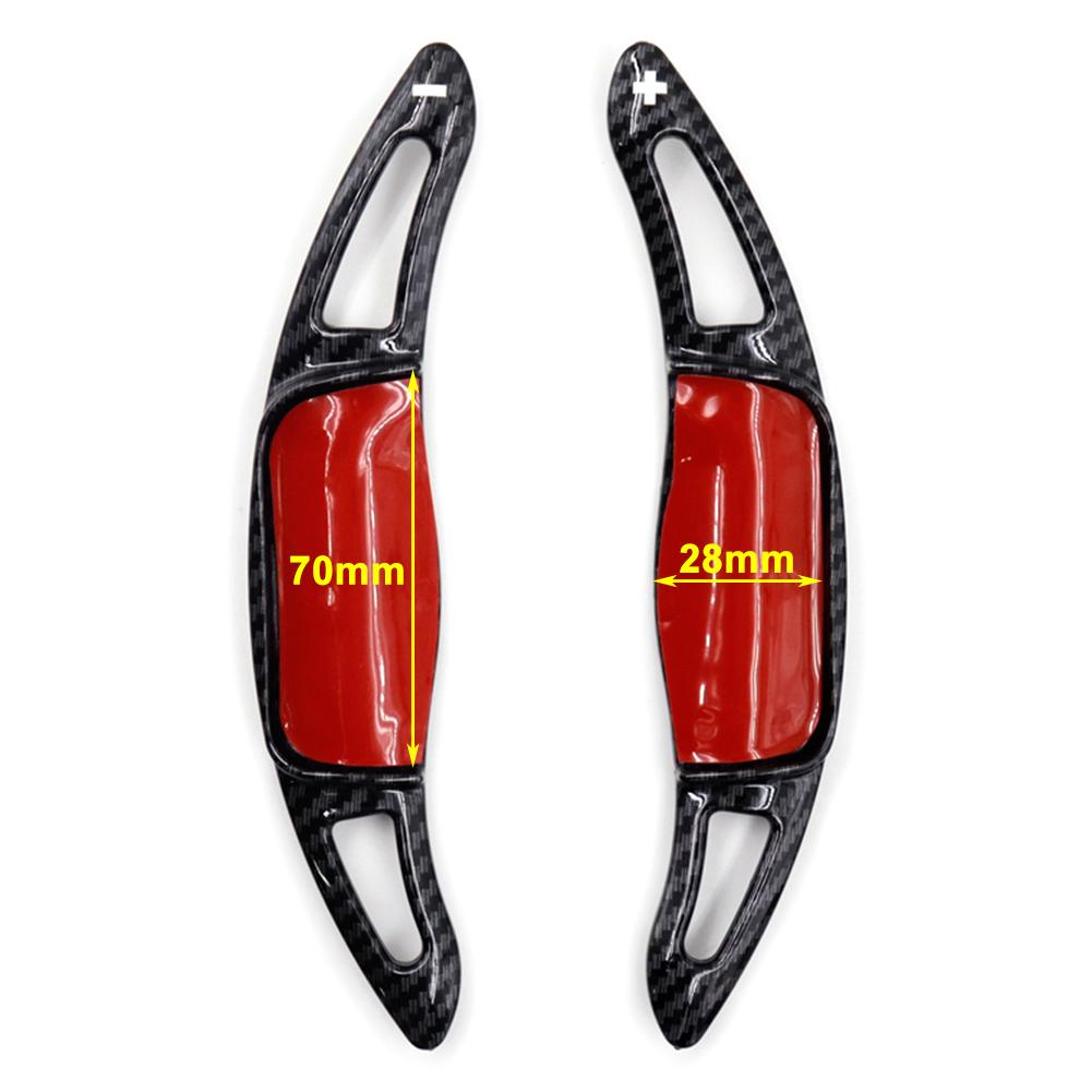 1 Pair Car Steering Wheel Shift Paddle Shifter Extension For Toyota Camry Avalon