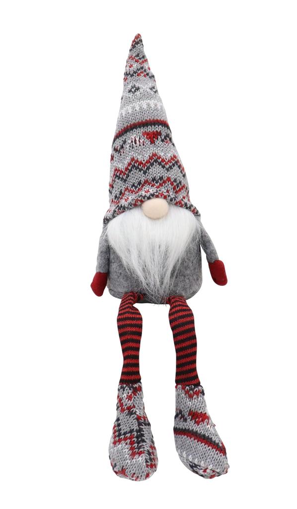 Livelight Nordic Santa Foot Size Gray Tomte Cute Christmas Tokyo Candle Bra, M, & Red, Doll, Gift, Market,