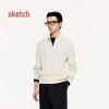 Men's Slim-Fit Semi-Turtleneck Sweater
