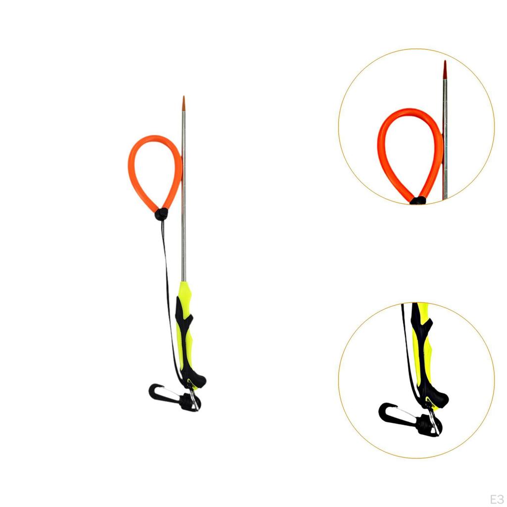 Adjustable Diving Pointer Rod In Stainless Steel for Snorkeling And Lobster Retrieval