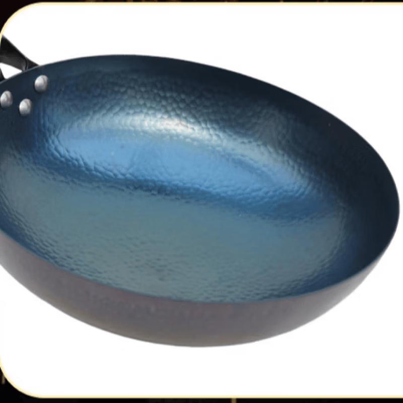 Wutuo Forged Uncoated Wrought Iron Wok