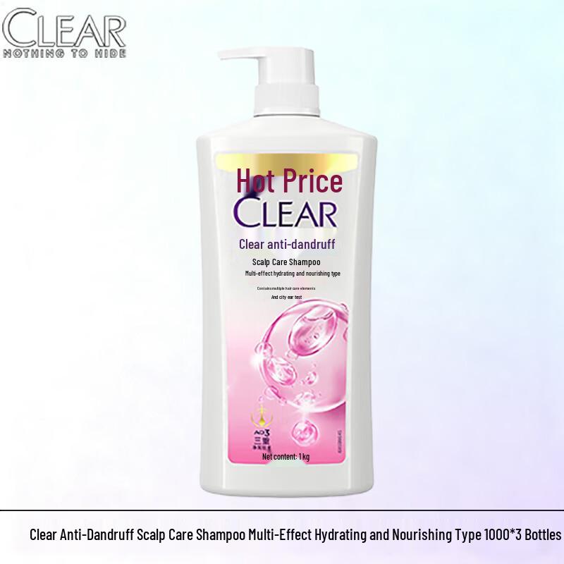 Clear Multi-Effect Moisturizing Anti-Dandruff Shampoo