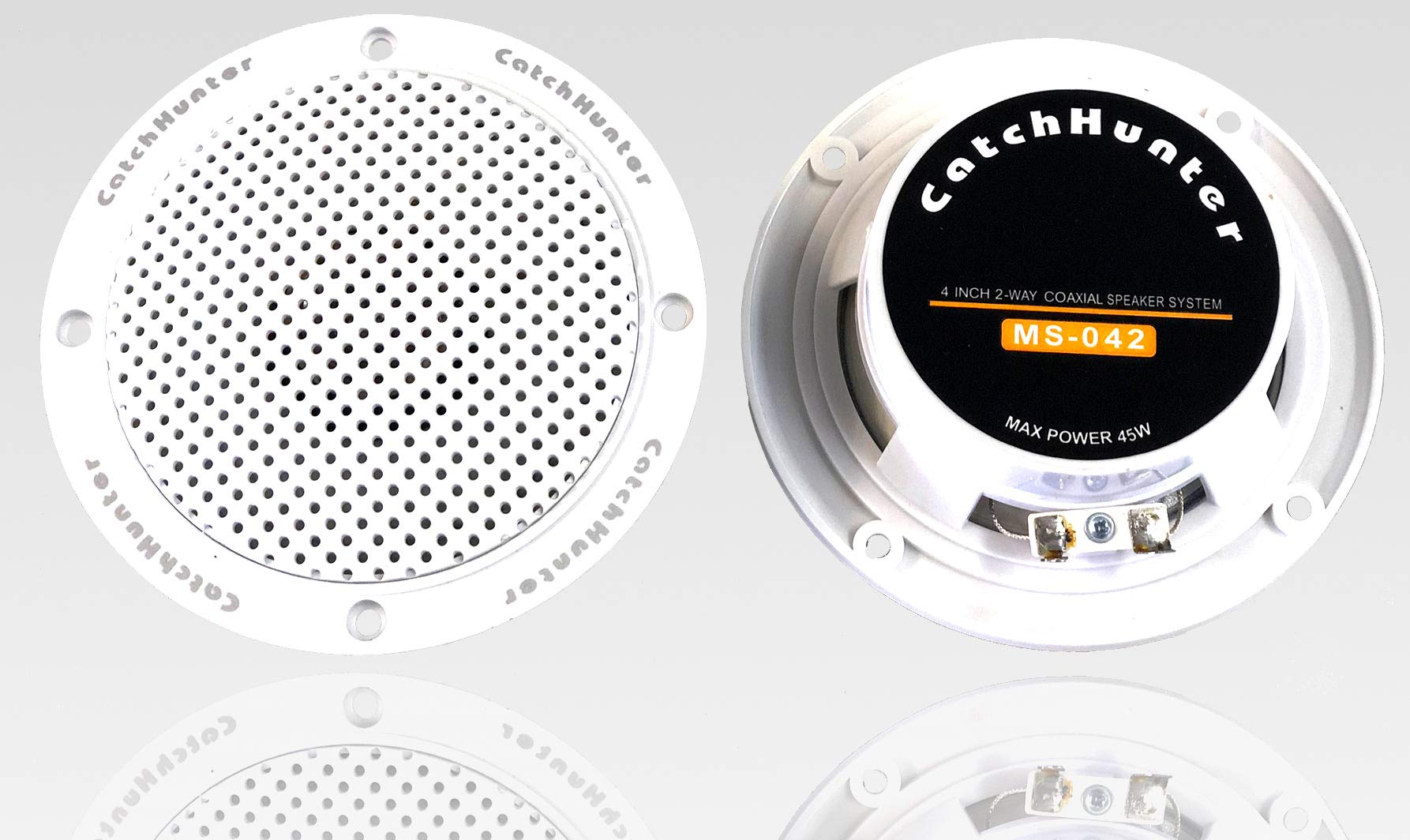 

[Amazon.co.jp Exclusive] Fully Waterproof 4-inch Speaker MS-042WH MS-042WH