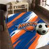 Knicks Logo Teppich Büro Teppich Rutschfeste Matte, Stuhlmatte Bodenbelag für Gaming, Schlafzimmer, Wohnzimmer, Heimdeko Weihnachtsgeschenk
