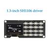 LIZAO 0.96/1.3-inch OLED Display Module with 4x4 Keypad, SSD1106/SSD1315 Driver, 16-Pin Buttons for Arduino Projects