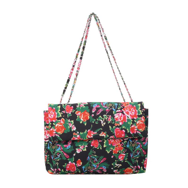 

2024 Новый Темперамент Модный Дизайн Кроссбоди Женская Сумка Зарубежный Стиль Цветок Национальный Стиль Большая Вместимость Текстурированная Сумка На Плечо чёрный