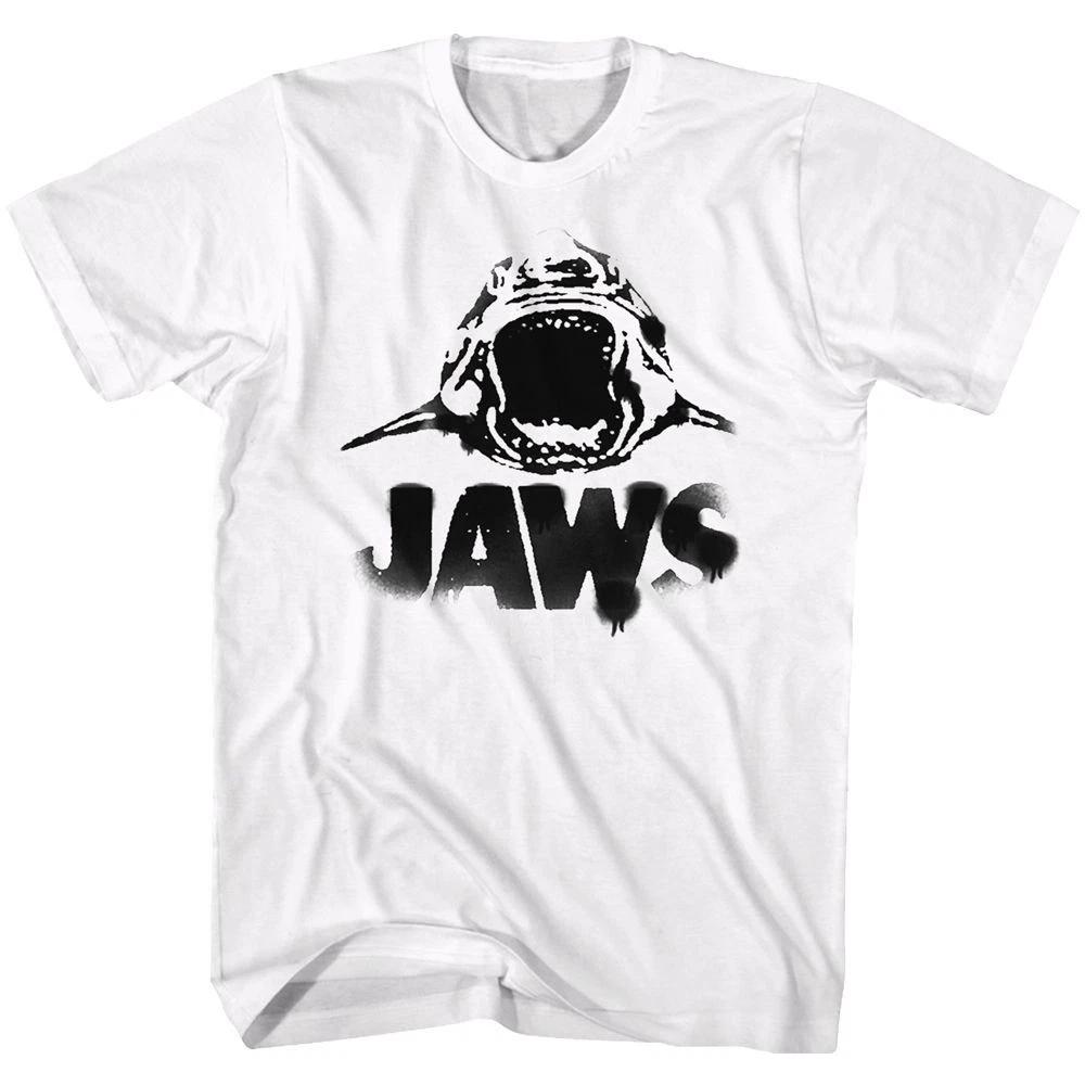 Jaws Blk Logo TShirt S