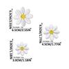 36Pcs Flower Fabric Iron On Patches Adhesive Embroidery Appliques For Garments