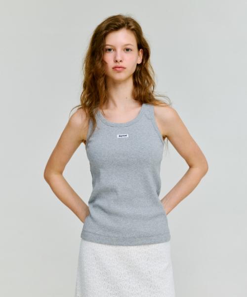 Depound Box Logo Sleeveless [Melange Grey] Melange Gray/Free