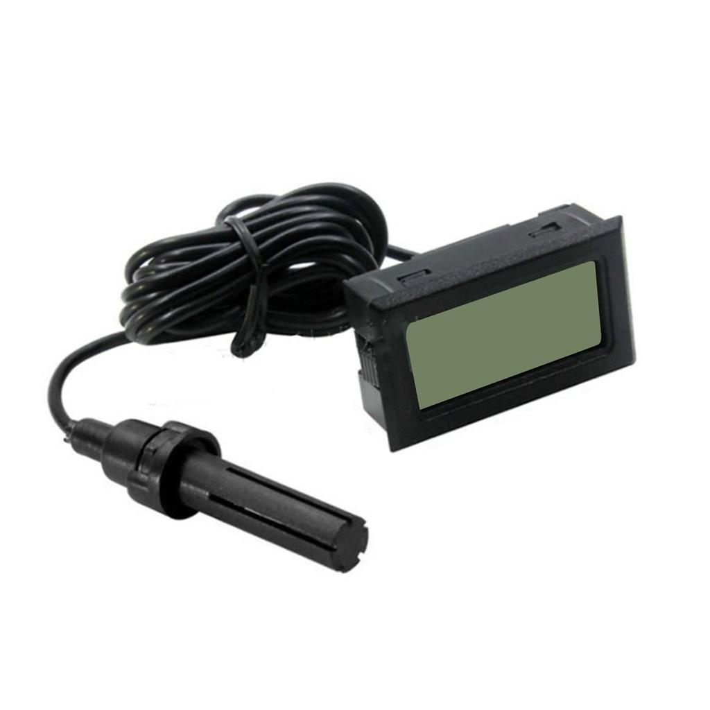 Cyfrowy Higrometr Termometr LCD Typ Wbudowany Elektroniczny Miernik Temperatury i Wilgotności z