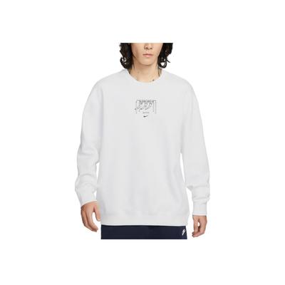 Felpa con scollo a girocollo in pile con grafica da uomo Felpe IO2731100