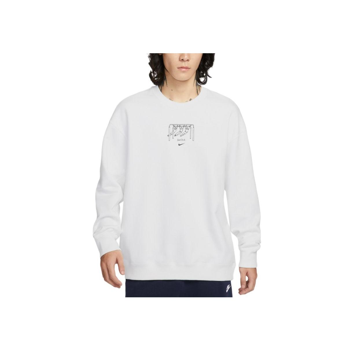 Nike Gfx Флисовый пуловер с круглым вырезом Мужские толстовки IO2731100 XL