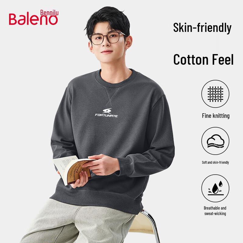 

Мужской свитшот Baleno с круглым вырезом, плотность 300 г/м² 5XL