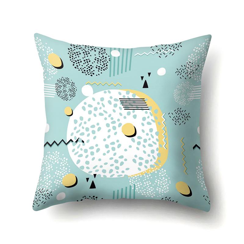 Polyester Pillowcase Automobile Decoration Home Printed Pillowcase