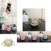 Cute Floral Design Toddler Shoulder Bag Stylish Accessory For Girls And Boys