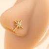 U-shaped Non-piercing Nose Ring, Butterfly Moon Crown, Heart-shaped Nose Clip, Unique and Trendy Nose Accessory