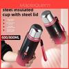 Modern Gradient Color Travel Insulated Bottle With Vacuum Seal For Outdoor And Office Use