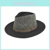 Unisex Summer Straw Hat With Short Brim And Breathable Mesh For Sun Blocking