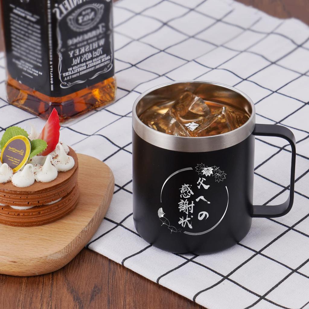 Livole Day Day Birthday Respect for the Aged Day Vacuum Insulated Mug with Keeps Drinks Hot or Coffee Stainless Perfect for and Other You for Black