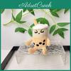 Cartoon Peach Plush Keychain Doll With Soft Pp Cotton For Cute Bag Accessories