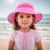 Breathable Children Fisherman Hat Mesh Sun Protection Hat  for Outdoor Activities