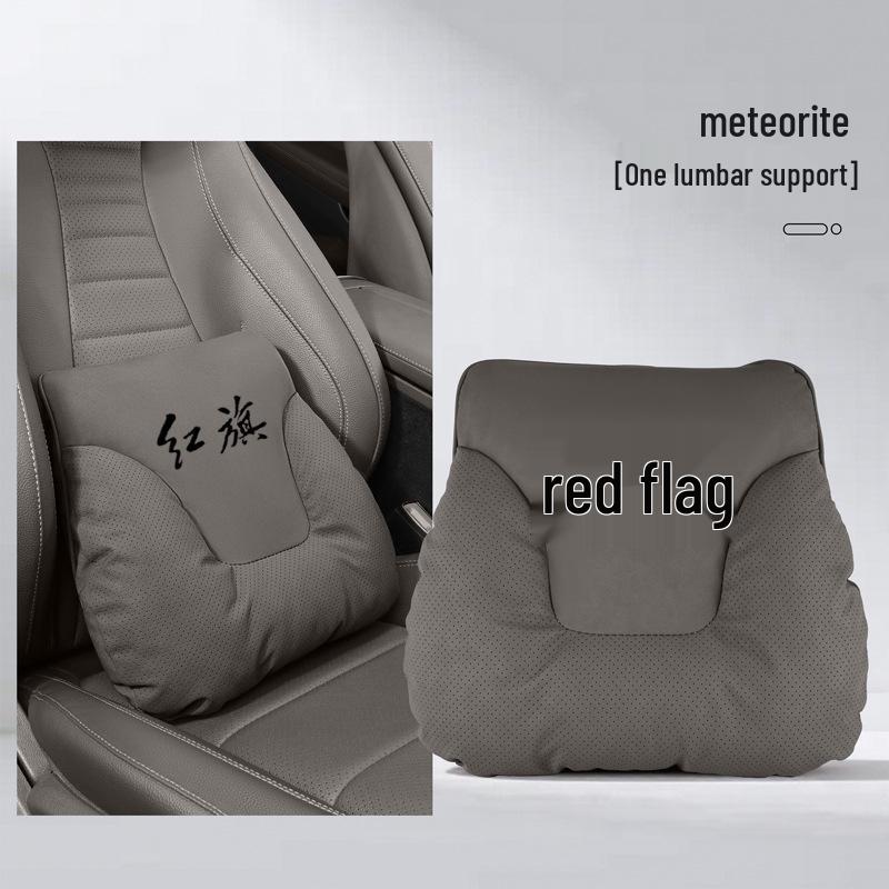 Compatible Headrest Neck & Lumbar Support Cushion for Hongqi HS5/H5/HS7/H7/H9 Vehicles