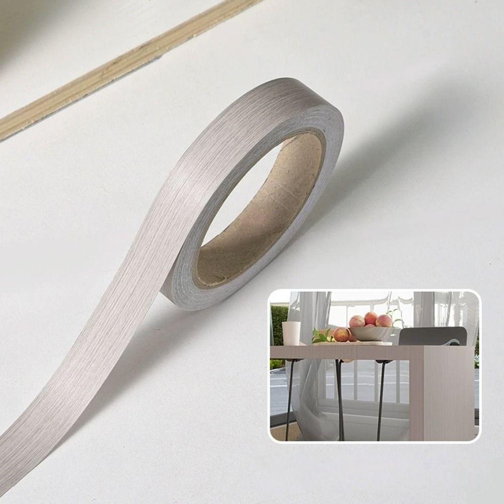 10m*1.5cm Wood Grain Edging Tape PVC Thickened Border Sealing Strips Self Adhesive Decorative Beauty Seam