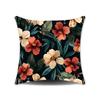 New Spring Home Pillow Cushion Cover Natural Floral Print Nap Sofa Bedroom Gift Pillow Cover