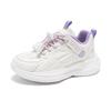 Summer Girls Mesh Sneakers Small Middle School Older Children Students Lace-Up Running Shoes Lightweight Shock Absorbing Breathable Classmate