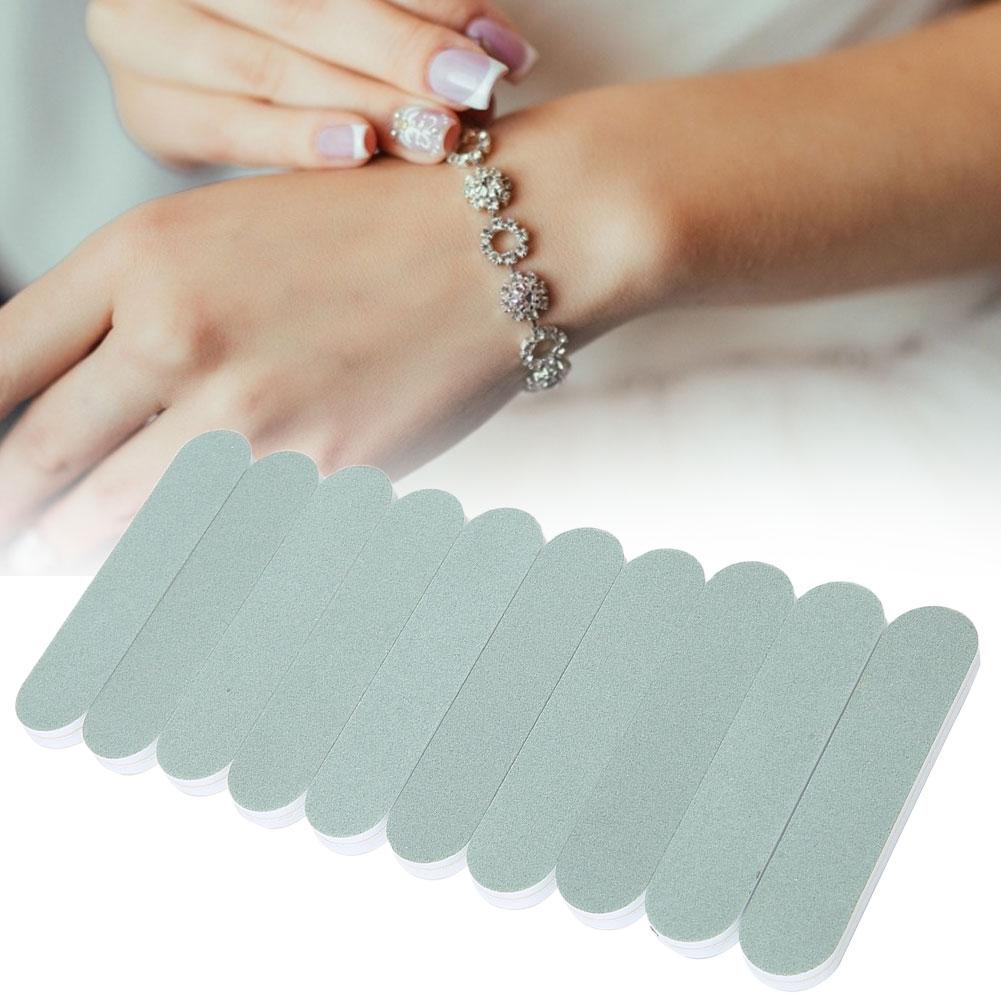 10Pcs Watch Jewelry Surface Abrasive Buffing Polishing Bar Silver Cleaning Tools