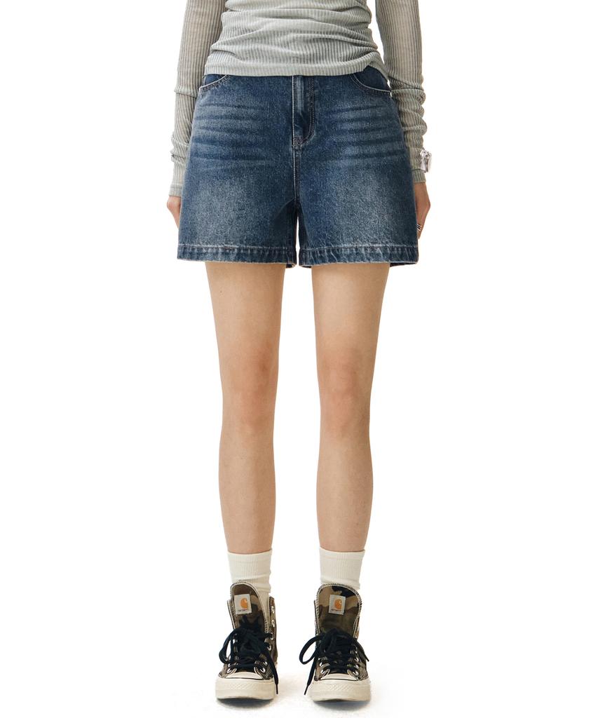Deketeuumeon Signature Denim Shorts Dcwpt007Blueb