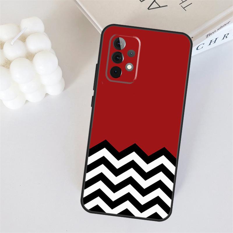 TWIN PEAKS For Samsung Galaxy A53 A33 A55 A35 A15 A22 A32 A52 A54 A34 A14 A56 A36 A26 A16 A05 A06 Case