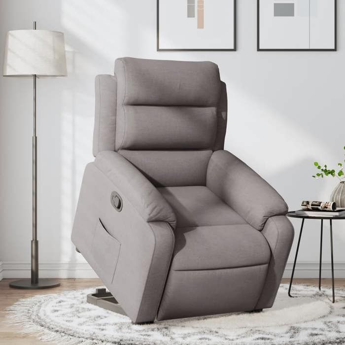 VidaXL Fauteuil Inclinable, Chaise de Relaxation avec Dossier, Siège avec Accoudoirs, Fauteuil TV de Salon Salle de Séjour, 3204988