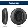 Headphones Replacement Ear Pads for Wyze Noise Cancelling Over Ear Headphones Ear Cushions Cover Repair Part (Black)