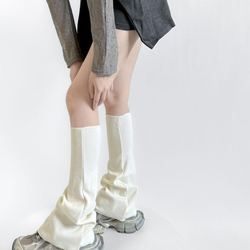 Flared Ankle Socks Breathable Polyethylene Ingredient Fit Leg Cold Weather Unisex Fashion