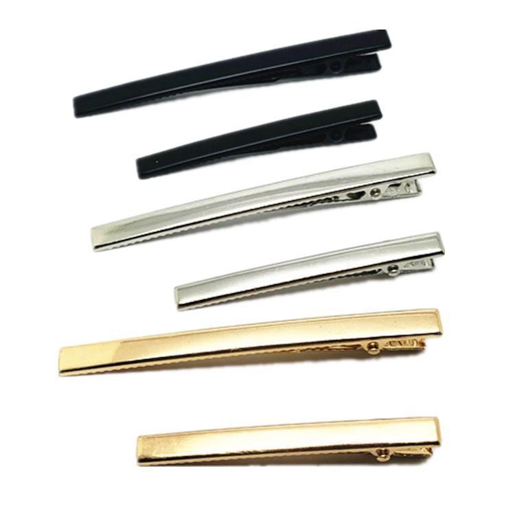 6cm-8cm Korean Style Thin Rectangular Duckbill Hair Clips