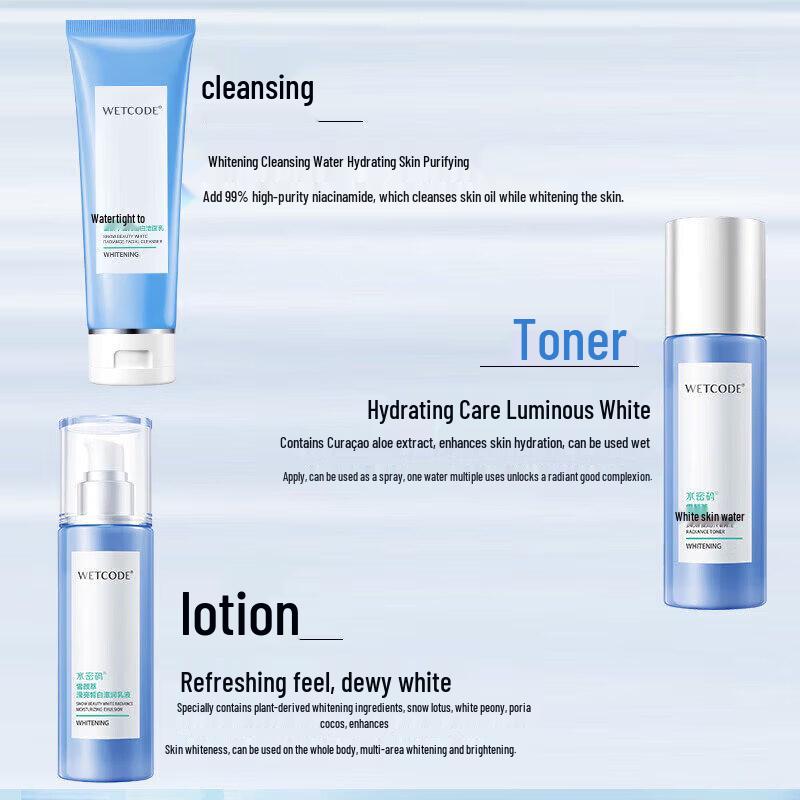 Water Code Hydrating & Brightening Skincare Set