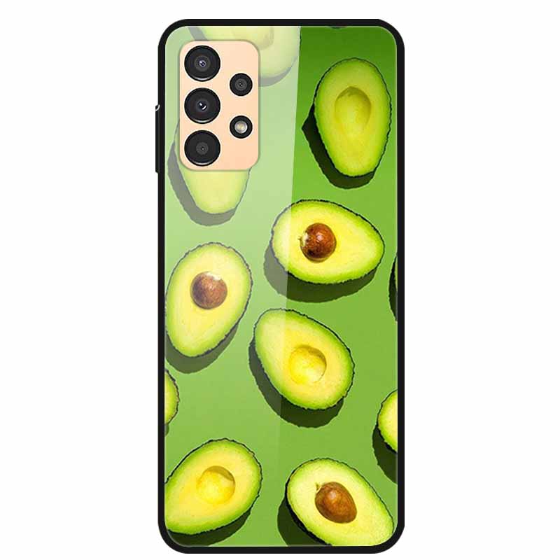 Funda para Samsung A53 5G 2022 Mármol Vidrio Templado Tapa Dura para Fundas de Teléfono Samsung Galaxy A33 A73 5G Protección Fundas