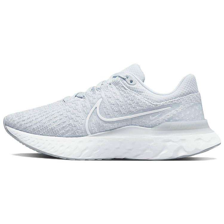 New Nike React Infinity Run Flyknit 3 'Pure Platinum' Women's DD3024-004