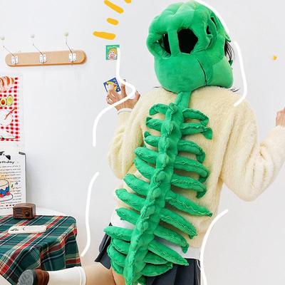 Lu Han Dinosaurier Plüschtier: Lustige Skeletthut & Maske