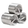 60Pcs Wire Thread Insert M3 M4 M5 M6 M8 M10 M12 Fastening Thread Insert Stainless Steel Spiral Wire Screw Sleeve Wear Repair Kit