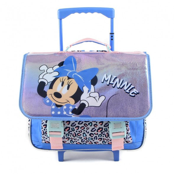 

Cartable a roulette Minnie MI3426417 Bleu ciel