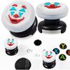 FPS Thumbstick Extender &Texture Rubber Silicone Grip Cover 2 Sets for Xbox Series X/S & Xbox One Controller(Joker White)