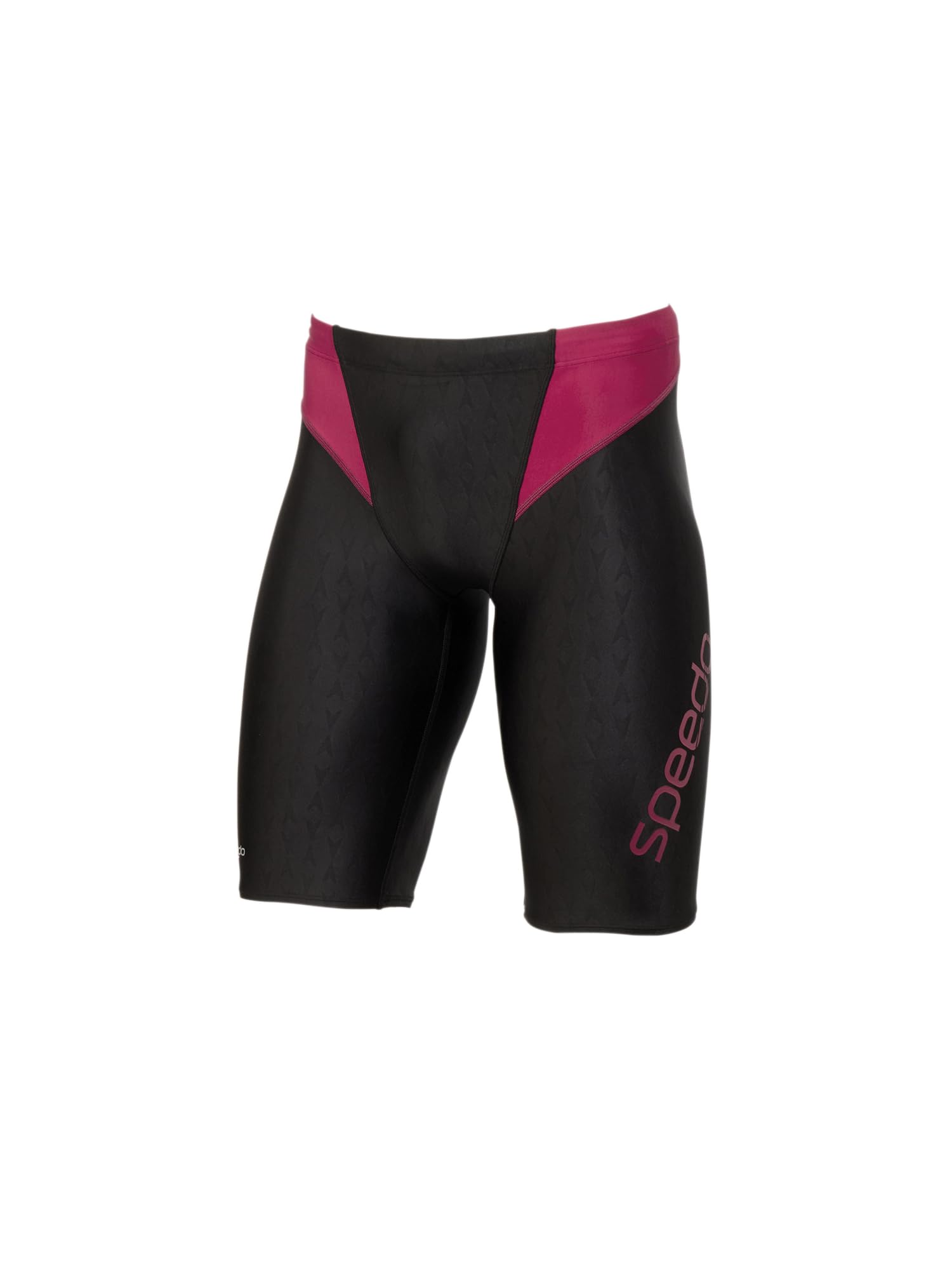 

Speedo Flex Sigma Новый комфортный облегающий купальник-jammer для соревнований и тренировок, Черный/Дикая вишня,
