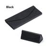 1PC Sunglasses Box Folding PU Waterproof Strong Magnet Eyewear Case Solid Color Portable Glasses Protective Organizer Bag