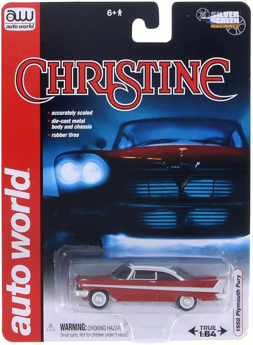 

Auto World 1958 Plymouth Fury Christine 1/64