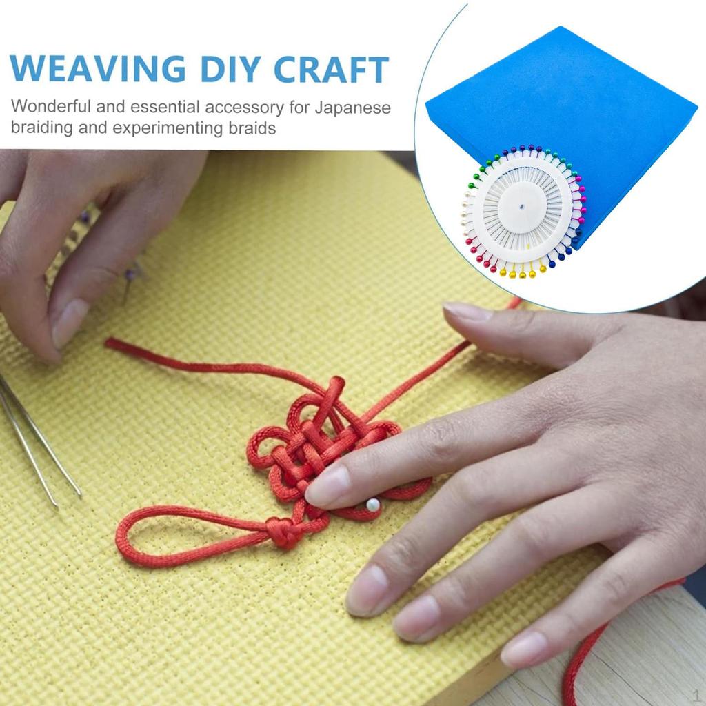 Квадратний диск куміхімо, бісерна пластина, пінопластовий плетений браслет, плетіння для DIY мистецтва