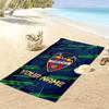 Name Custom Levante UD Print Beach Towel, Large Soft Quick Dry Towel for Beach Camping Swimming