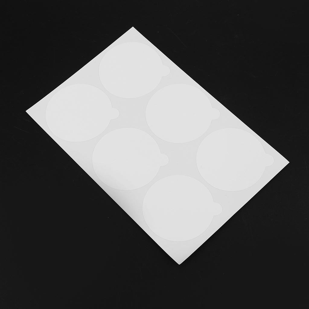 180pcs Disposable Eyelash Glue Holder Waterproof Sticker Pallet Paper Pads Stand On Jade Stone