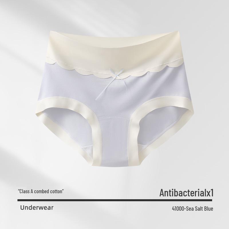 

Женские бесшовные хлопковые антибактериальные трусы-слипы с высокой талией и эффектом контроля, больших размеров 2XL [Waist 68cm, Recommend 155-180 lbs]